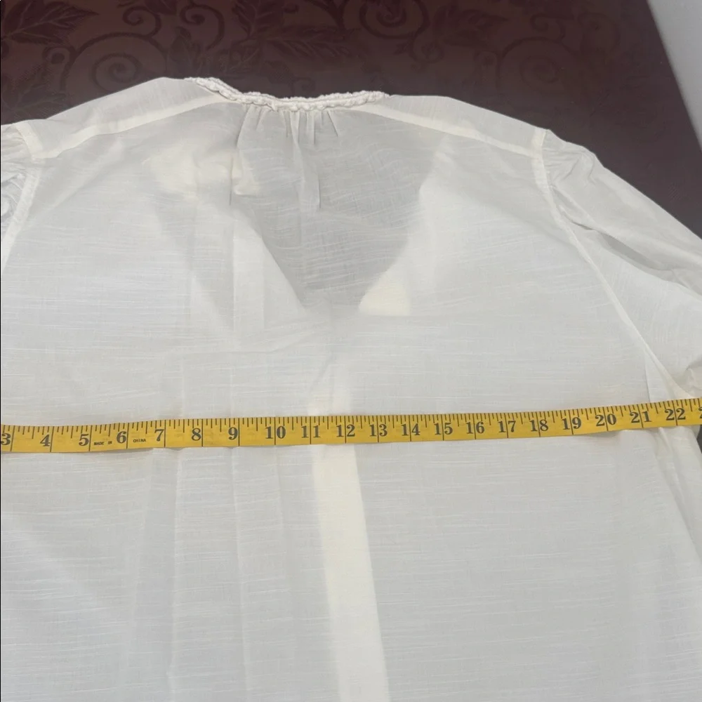 Vince Elegant White Women's Top. Ladies 1X - Picture 14 of 15